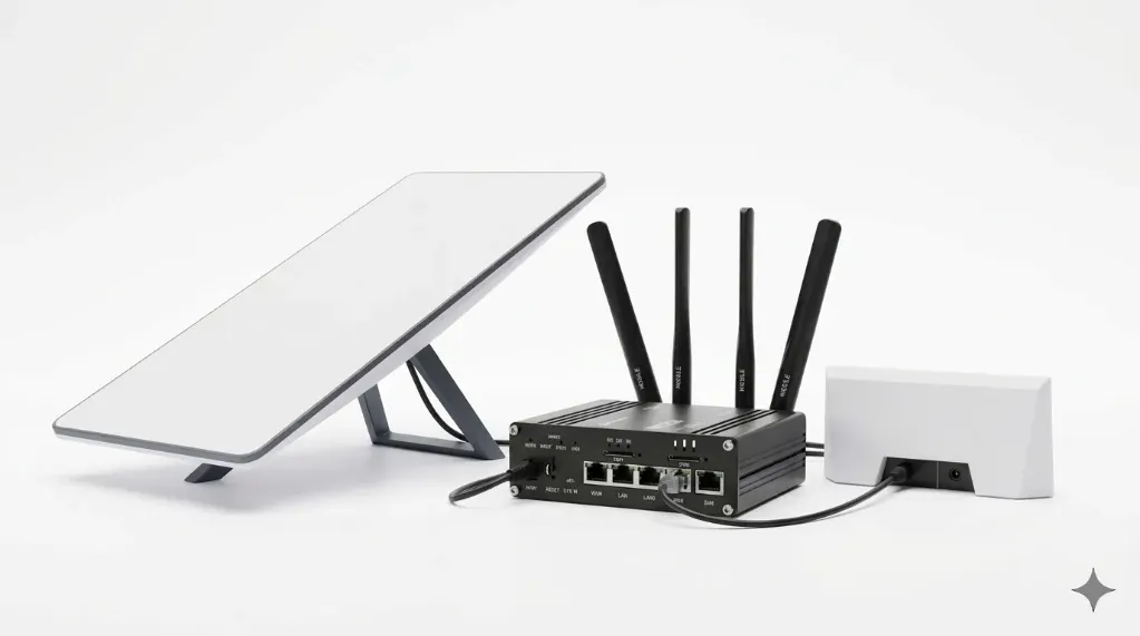 5G/LTE Kit. Telekom/Vodafone , Starlink Backup